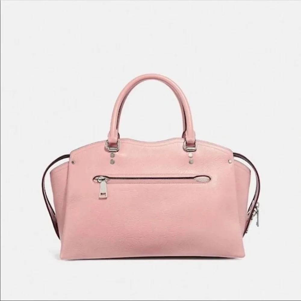 ๐ COACH | PINK LEATHER DREW SATCHEL - Picture 4 of 14